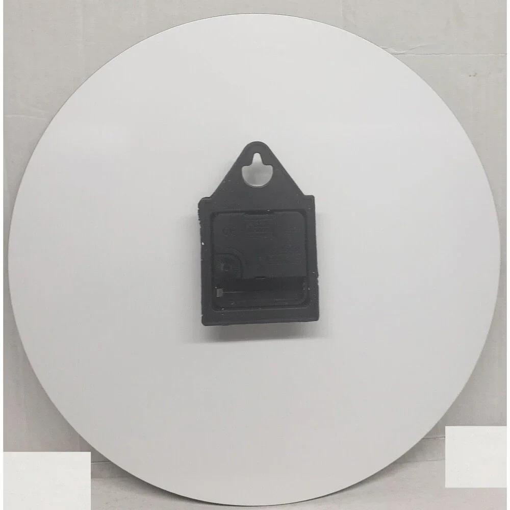 Kitchen Plastic Under The Glass Decorative Wall Clock, 12